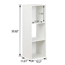 PACHIRA E-Commerce Wooden Storage Cubes, 3 Tier, B08X67R572 - White - Brand New