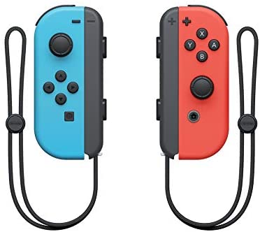 Nintendo Switch Version 2 with Neon Blue and Neon Red Joy‑Con - - Scratch & Dent