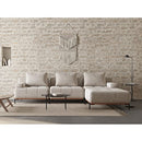 ACANVA CONVERTIBLE MODULAR SOFA MID-CENTURY MODERN MODULAR AZY906-BC-N - BEIGE - Like New
