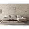 ACANVA CONVERTIBLE MODULAR SOFA MID-CENTURY MODERN MODULAR AZY906-BC-N - BEIGE - Like New
