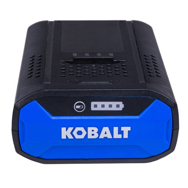KOBALT 40V BATTERY 2AH - BLACK/BLUE - Like New