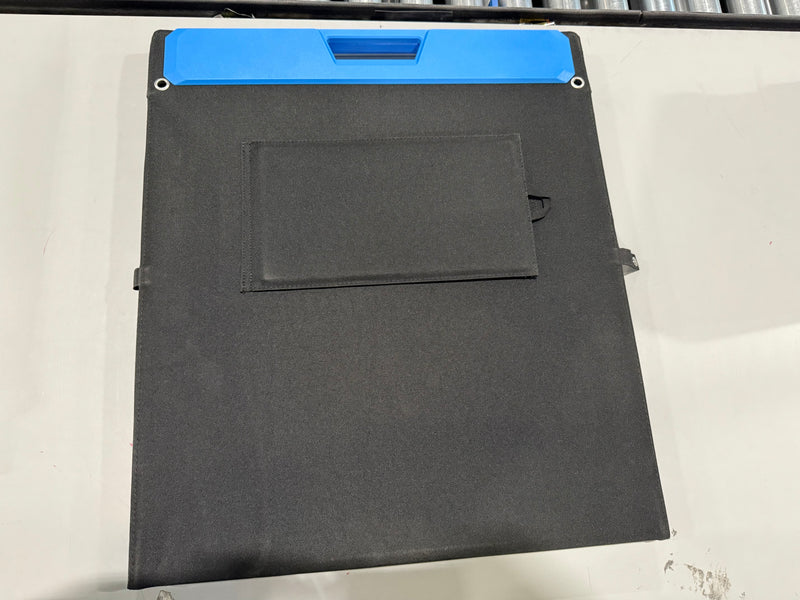 ACOPOWER SOLAR CHARGING STATION OMNI 240 - BLACK/BLUE - Like New