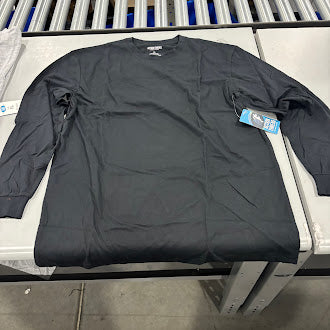 ACTION THREAD APARREL LIGHTWEIGHT LONG SLEEVE TEE SWEATER MENS - XL - BLACK - Brand New