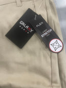 GALAXY BY HARVIC PANTS MEN'S 4 WAY STRETCH CASUAL - SIZE: MEN 30X31 - KHAKI - Brand New