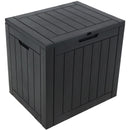 Sunnydaze Outdoor Deck Box - Lockable Package Delivery Box - Weather-Resistant - Like New