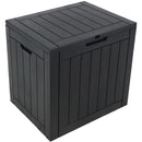 Sunnydaze Outdoor Deck Box - Lockable Package Delivery Box - - Scratch & Dent