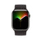 APPLE WATCH BAND BRAIDED SOLO LOOP 45MM SIZE 10 - BLACK UNITY - Brand New