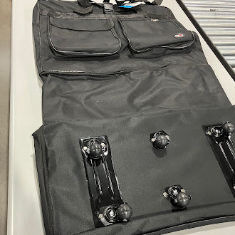 CLOUD NINE ROUNDTRIP DUFFLE BAG SPINNER SUITCASE LUGGAGE- 6 WHEEL -SIZE 40 - Brand New