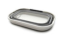 SAMMART 23.8L (6.2Gallon) Collapsible Rectangular Handy Basket/Bucket Grey - Brand New
