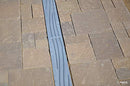 NDS 253GY Spee-D Channel Drain Grate 4-1/8" Wide X 2 feet Long Gray Plastic - Brand New