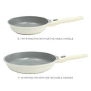 SUR LA TABLE KITCHEN ESSENTIALS CRAFT STUDIO CAST ALUMINARY SKILLET - WHITE - Like New