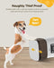 CIAYS AUTOMATIC CAT FEEDER, 4L, DISPERSES UP TO 20 PORTIONS, CIPS01-1 - WHITE - Brand New