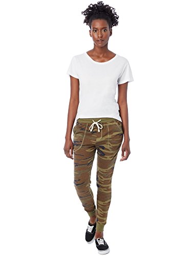 HANES ALTERNATIVE WOMEN'S ECO CLASSIC JOGGER 2910EA - SIZE: WOMEN S - CAMO - Like New