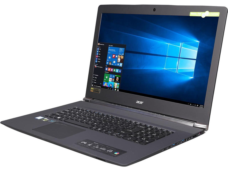 For Parts: ACER 17.3 UHD i7-6700HQ 16 256GB SSD 1TB HDD GTX 960M -BATTERY WON'T CHARGE