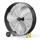 CCGIRU HIGH VELOCITY INDUSTRIAL DRUM FAN 36" SFDC-900F - BLACK - Like New