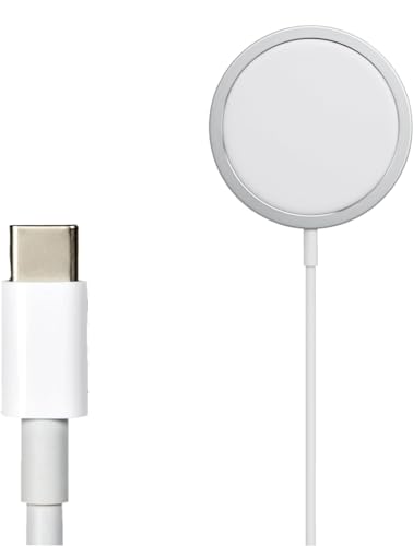 GENERIC MAGNETIC CHARGER FOR IPHONE X/11/12/13/14/15, WHITE - Like New