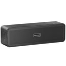 FULMINARE PORTABLE BLUETOOTH SPEAKER FOR HOME, WOODEN HOUSING- BLACK - Like New
