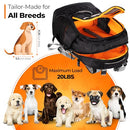 PETITUDE Pet Carrier Backpack [Breathable Mesh] Travel Bag - Brand New