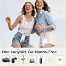 Lawonda 2 Pads Phone Lanyard Adjustable Crossbody Cell Phone Neck Strap - Brand New