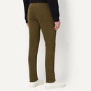 AEMN19542M26 AMAZON ESSENTIALS MEN'S SLIM FIT GARMENT DYED FIVE Brown 33X30 - Brand New