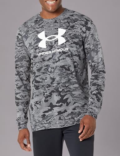 1366466 UNDER ARMOUR MEN'S ABC CAMO LONG SLEEVE SHIRT BLACK XL - Brand New