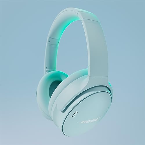 BOSE QUIETCOMFORT WIRELESS NOISE CANCELLING OVER-EAR HEAPHONES 884367-0500 BLUE - Like New