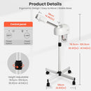 TASALON Professional Facial Steamer, Hot Mist Spray, Spa at Home, White - Like New