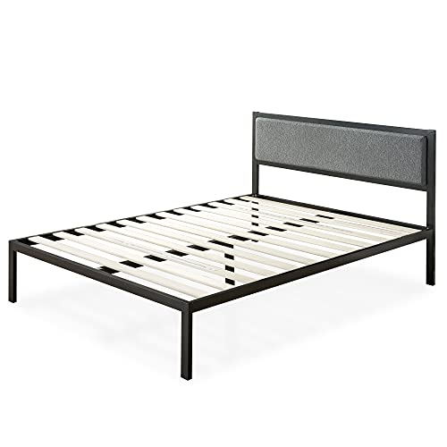 ZINUS KOREY METAL PLATFORM BED FRAME KING - BLACK - Like New