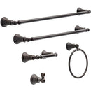 DELTA FAUCET RubberLimited 73218-RB Woodhurst 18" Wall Mount Towel Bar -Bronze - Brand New