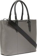 COLE HAAN MEN'S GRAND SERIES TRIBORO TOTE - TORNADO/BLACK - Brand New