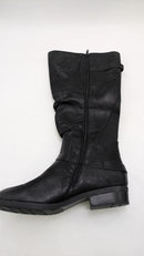 BareTraps Womens Yanessa2 Closed Toe Knee High Fashion Boots, Black, Size 11 - Brand New