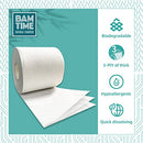 BAMTIME TOILET PAPER,3-PLY,100% BAMBOO TOILET PAPER 12 ROLLS, 3600 COUNT - 12PK - Brand New