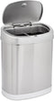 Amazon Basics Automatic Hands-Free Trash Can 30L 2 Bins AB-30-22RSL - SILVER Like New