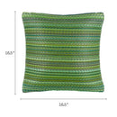 Fab Habitat Outdoor Premium Recycled Plastic Pillow Waterproof Fade Resistant - Brand New