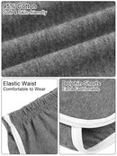 URATOT 5 PACKS COTTON WORKOUT PANTS LOUNGE CYCLING HIKING PANTS 5 COLORS - XL - Brand New