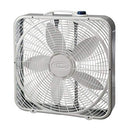 Lasko 3733 Box Fan 3-Speed 20" B00NE6A2FA - White - Brand New