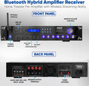 Pyle Bluetooth Hybrid Amplifier Receiver P3001BT Like New