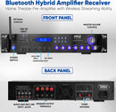 For Parts: Pyle Hybrid Amplifier Receiver P3001BT PHYSICAL DAMAGE MOTHERBOARD DEFECTIVE