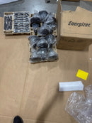 ENERGIZER SOLAR PATIO LIGHTS 12 PACK WATERPROOF SOLAR POWER LIGHTS - BRONZE - Like New