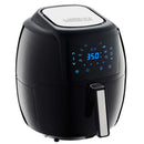 GoWISE USA 1700-Watt 5.8-QT 8-in-1 Digital Air Fryer with Recipe Book - Black - Like New