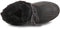 Khombu Women's Kathleen Waterproof Boot Mid Calf Black/Gray Size 9 - Brand New
