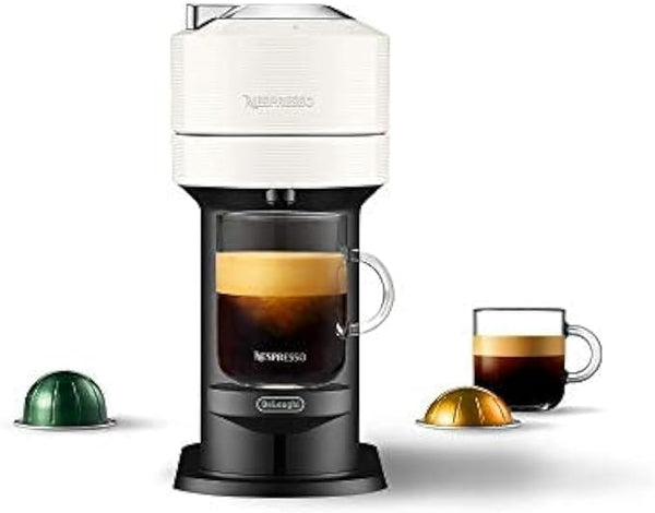 Nespresso Vertuo Next Coffee Espresso Maker De'Longhi 14 ounces ENV120W - WHITE Like New