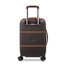 DELSFY PARIS CHATELET AIR 2.0 CARRY-ON SUITCASE 19 INCH CHOCOLATE BROWN - Like New