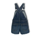 WONDER NATION GIRLS DENIM SHORTALL - SIZE: YOUTH XL (14-16) - DARK ENZYME - Brand New