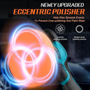 PROTMEX CORDLESS CAR BUFFER POLISHER W/ 2X2000MAH 21V BATTERIES, 21V - BLUE - Like New