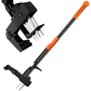 GENERIC STAND-UP WEED PULLER TOOL 40 LONG HANDLE - ORANGE - Like New