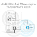NETGEAR Orbi Mesh WiFi Add-on Satellite RBS20-100NAS - White Like New