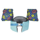 SWIMWAYS DISNEY STITCH PFD SWIM TRAINER: KIDS LIFE JACKET VEST 33-55 LBS - BLUE - Like New