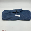 PGA TOUR MEN’S POLO SHIRT SHORT SLEEVE SIDE VENTS - SIZE: XL SLATE BLUE DIAMOND - Brand New