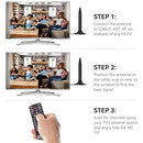 JOINUS TV ANTENNA SMART TV, CLEAR 4K HD DIGITAL SIGNAL BOOSTER, 10FT - BLACK - Like New